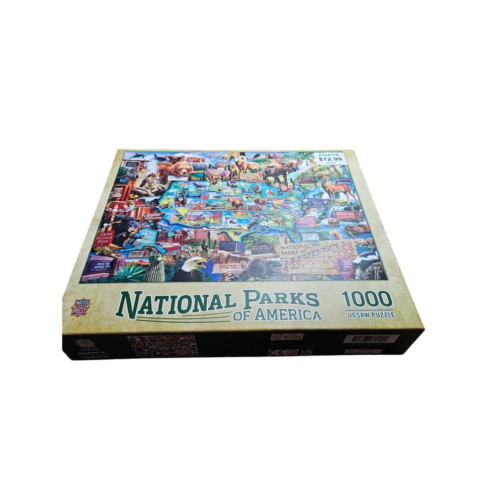 Masterpieces National Parks of America Jigsaw Puzzle 1000 pieces